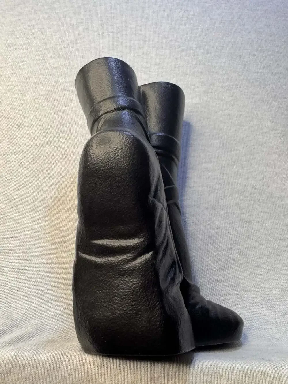 Ballet Shoe Shaped Resin Vase, Black Decorative Flower Holder
